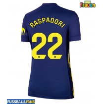 Atletico Madrid Giacomo Raspadori #22 Auswärtstrikot Frauen 2025-26 Kurzarm